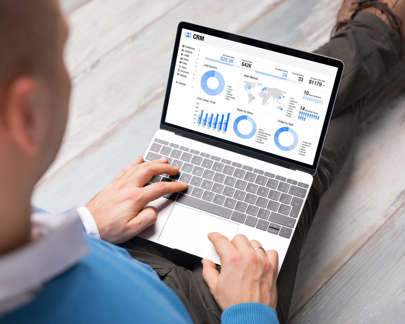 Track Property Listings, Site Visits, and Bookings with Bizplus CRM
